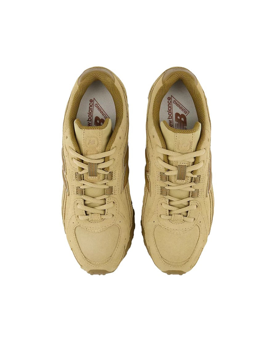 New Balance 204L Suede Technical Mesh Low-Profile Sneakers