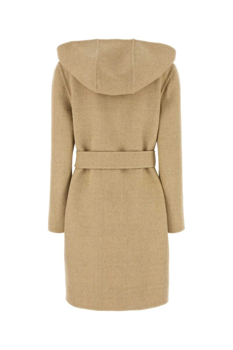 Burberry Beige Wool Reversible Coat