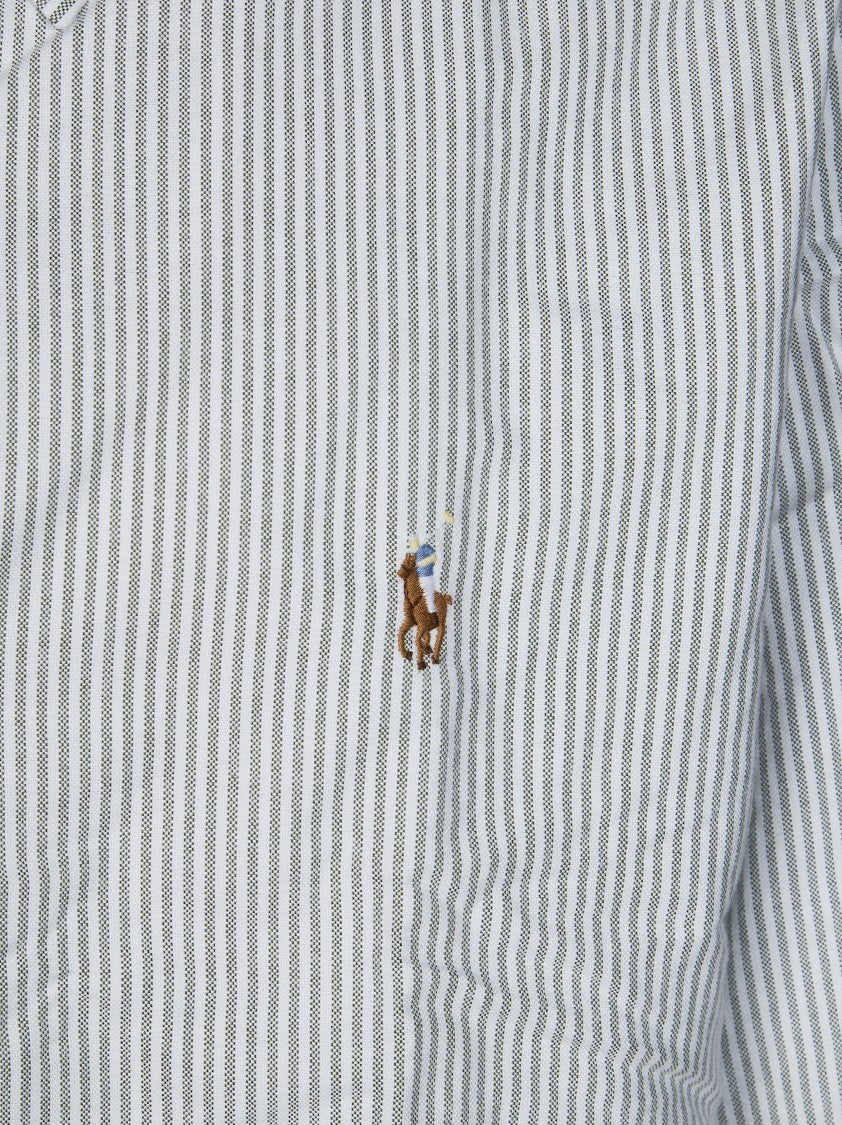 Polo Ralph Lauren Fine Vertical Stripe Button-Down Shirt