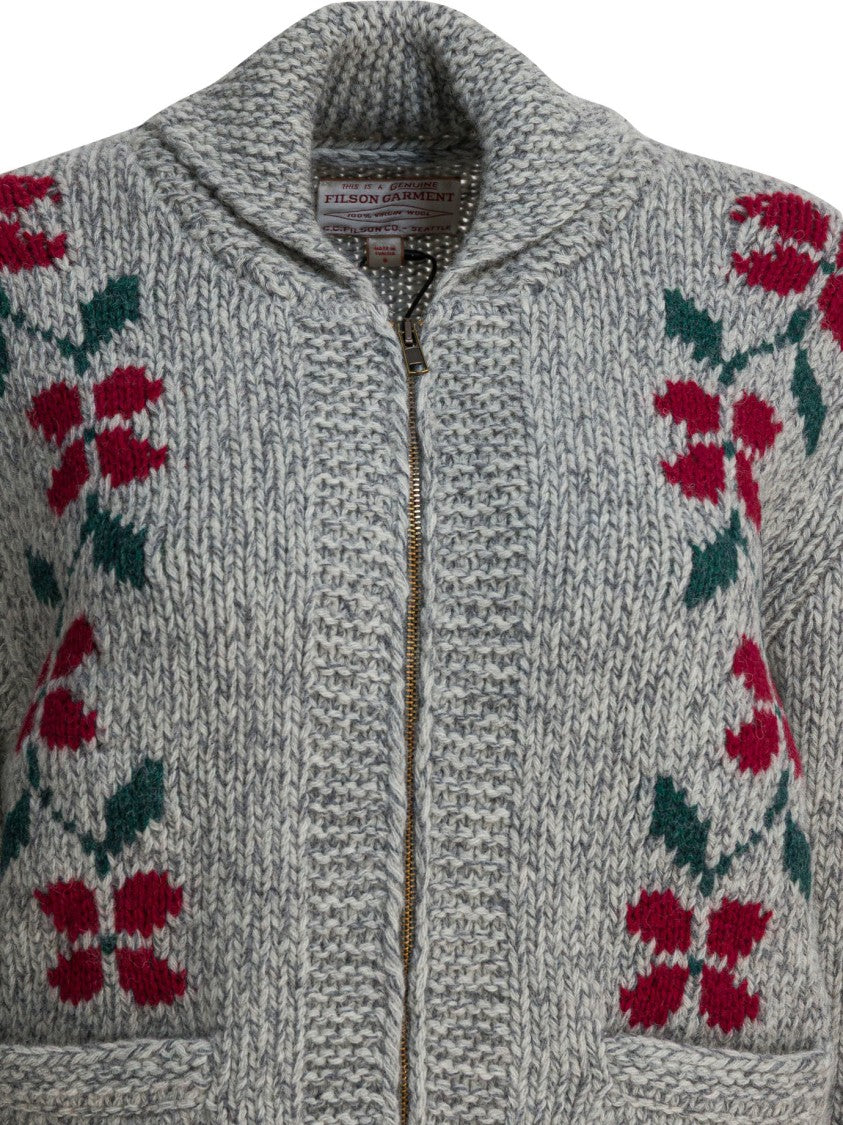 Filson Wool Cardigan With Zipper