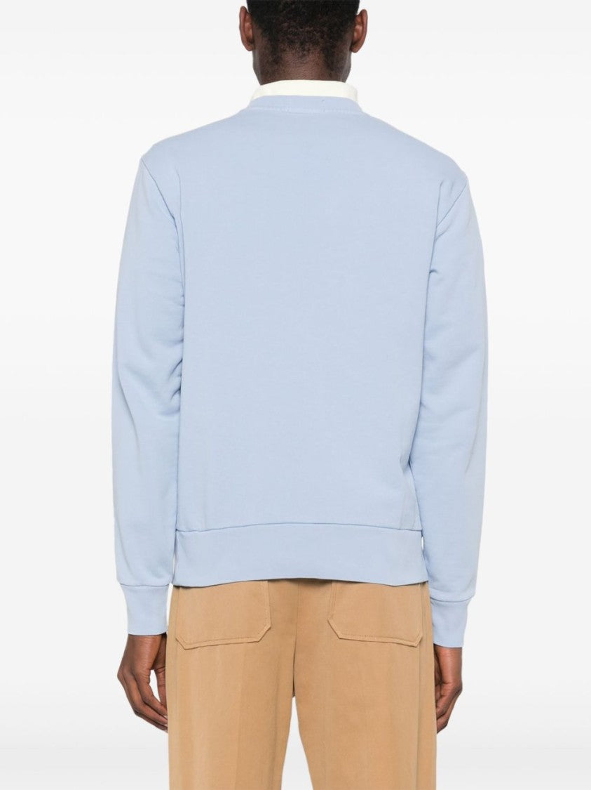 Polo Ralph Lauren Crewneck Cotton Sweatshirt With Iconic Pony Embroidery