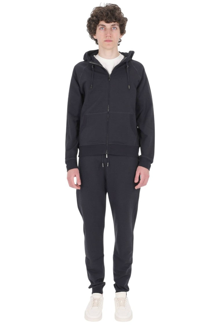 Moorer Travel Cotton Hooded Tracksuit