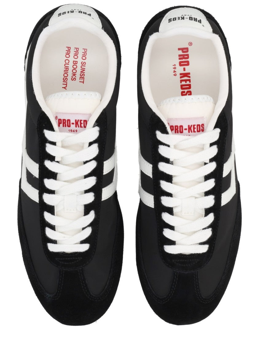 Pro-Keds Black Reacer 77 Polyamide Suede Sneakers
