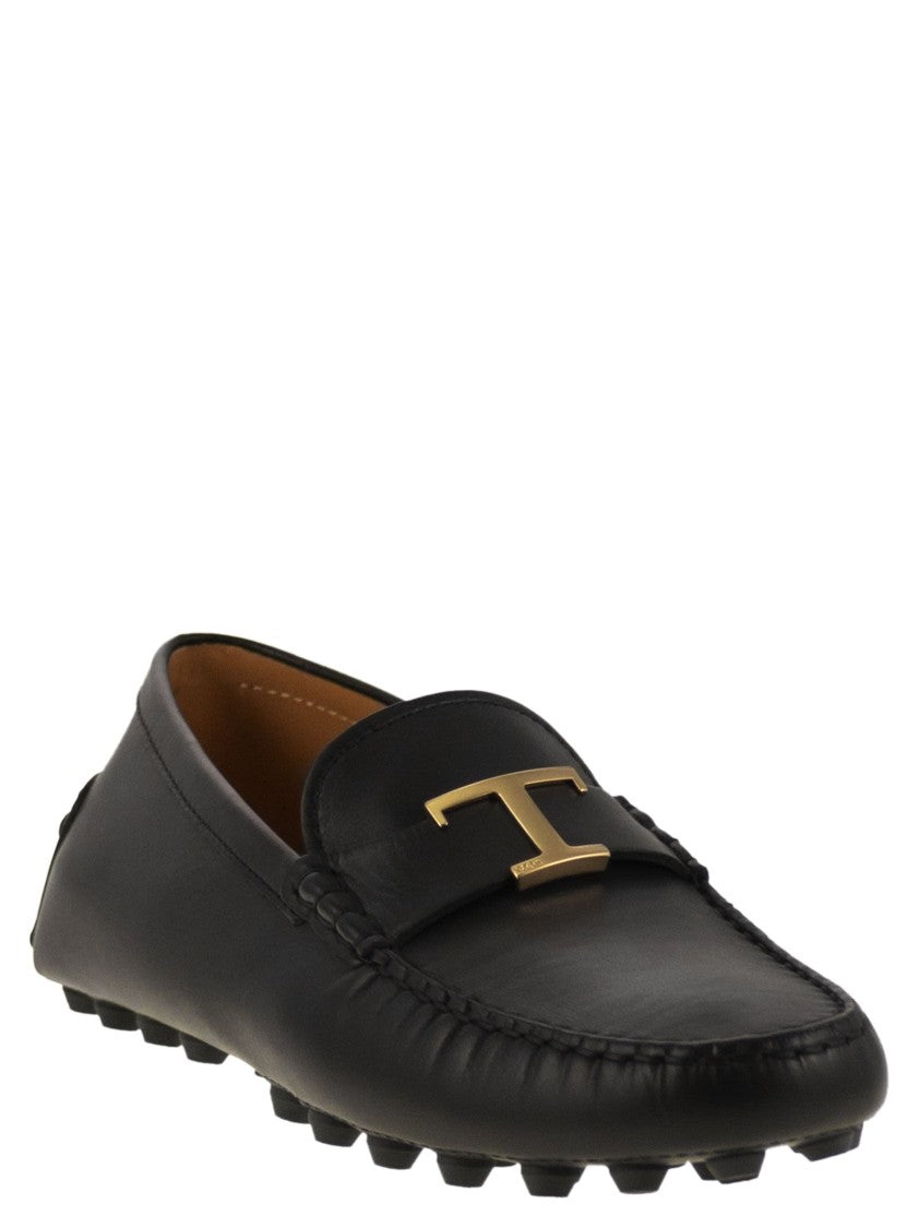 Tod's Bubble T Timeless Leather Flats