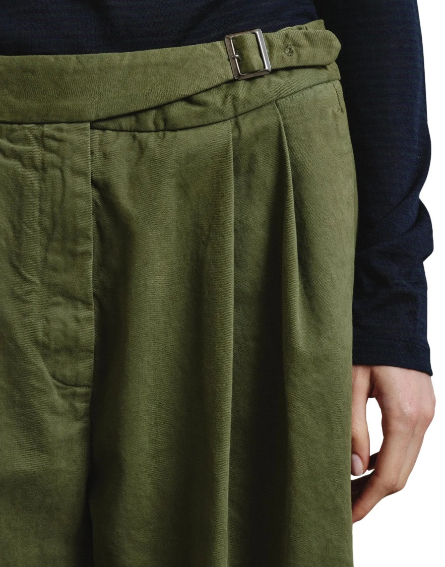 Pomandère Women’S Wide Cotton Drill Pants