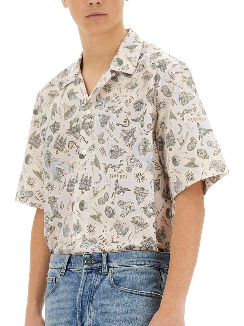 Paul Smith Souvenir Print Shirt