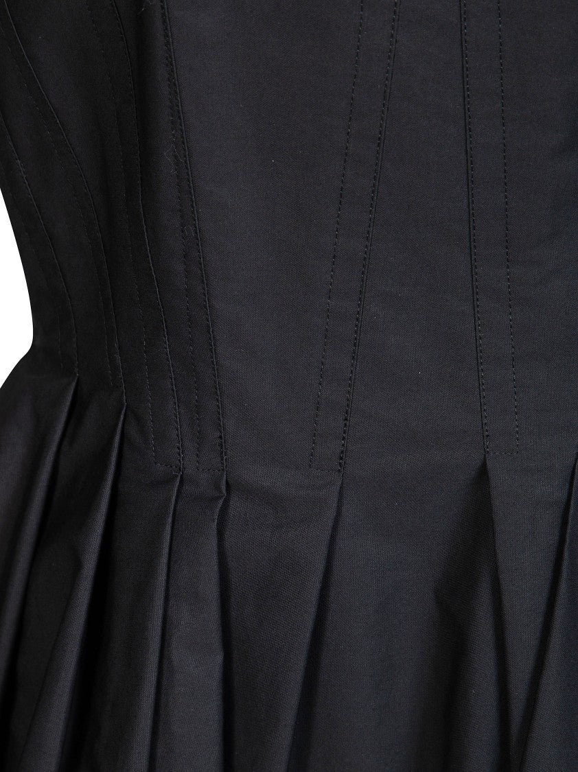 Sportmax Spxara Sleeveless Flared Mini Dress