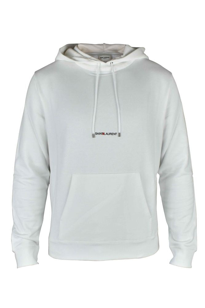 Saint Laurent Organic Cotton Terry Cloth Hooded Sweatshirt