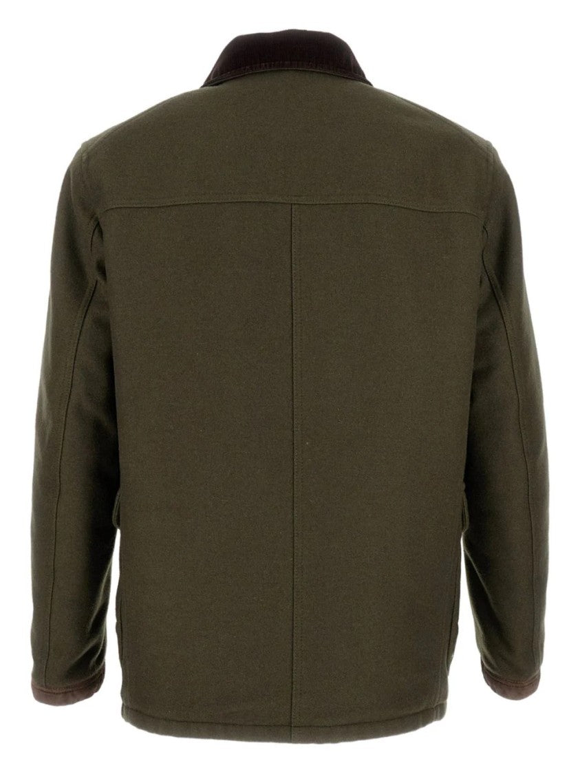 Fay 4-Ganci Archive Jacket With Hook Closures