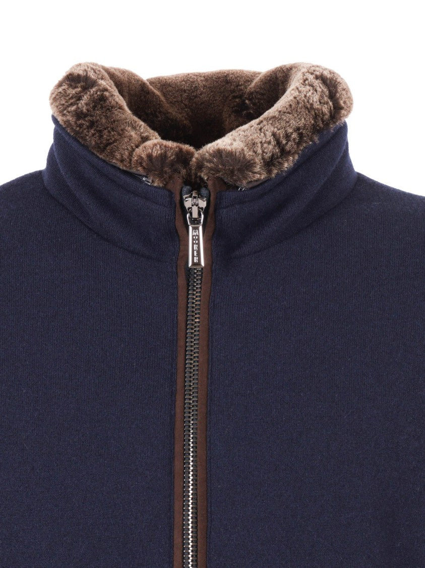 Moorer Bellati-Mrw Jacket With Plush Lining