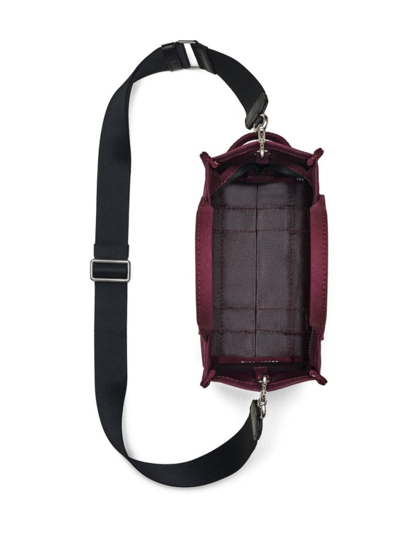 Marc Jacobs Deep Bordeaux Cotton Tote Bag