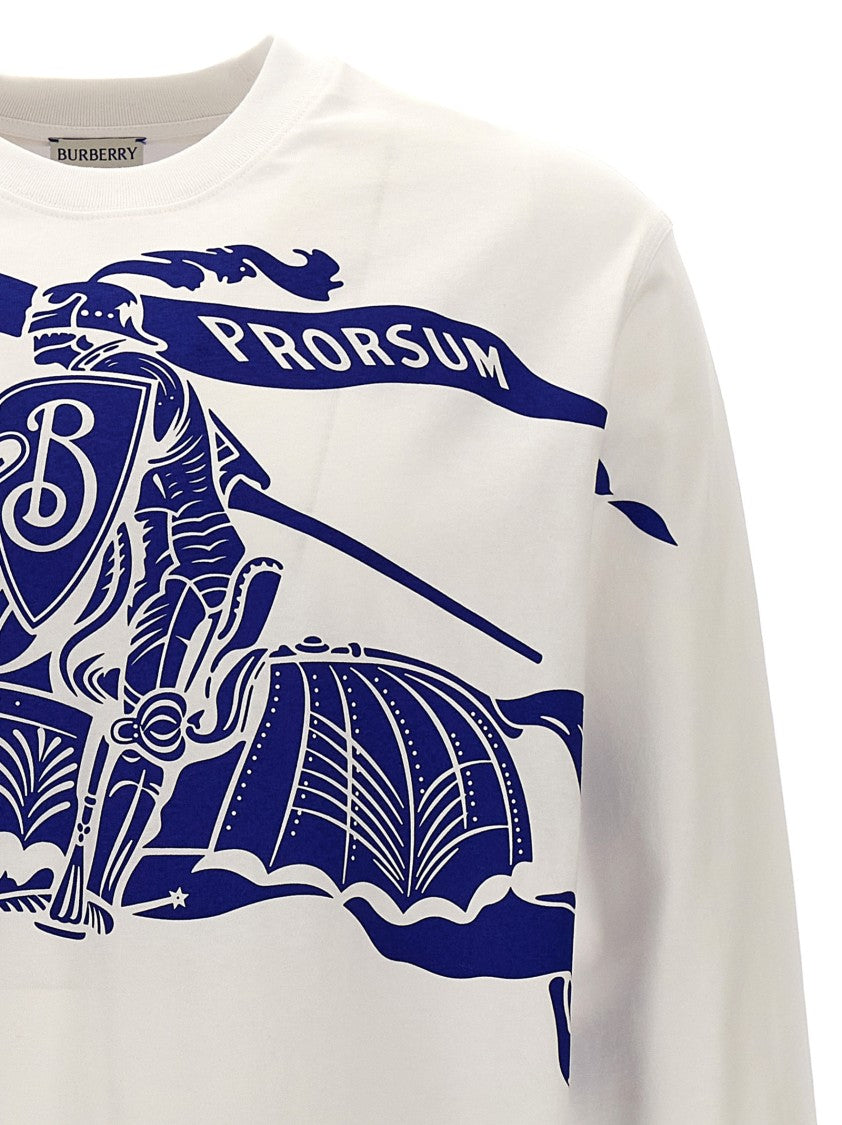 Burberry Long Sleeve Crew Neck T-Shirt