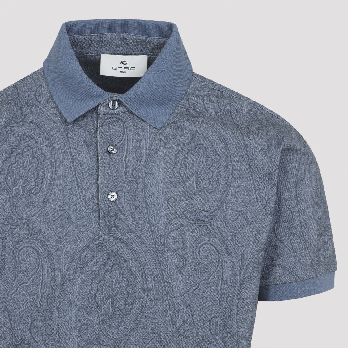 Etro Paisley Jacquard Men's Polo Shirt