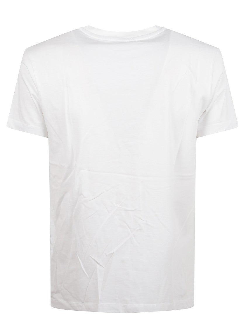 Off-White Crew Neck T-Shirt With Iconic Arrow Logo