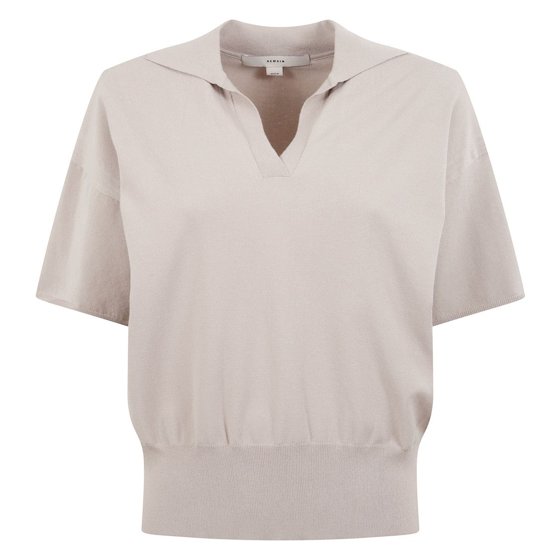 Remain Short-Sleeved Polo Sweater