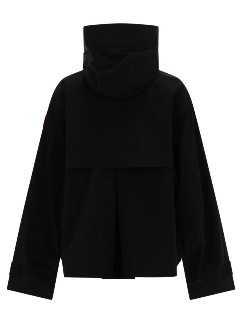 Canada Goose Cropped High Collar Polyamide Jacket