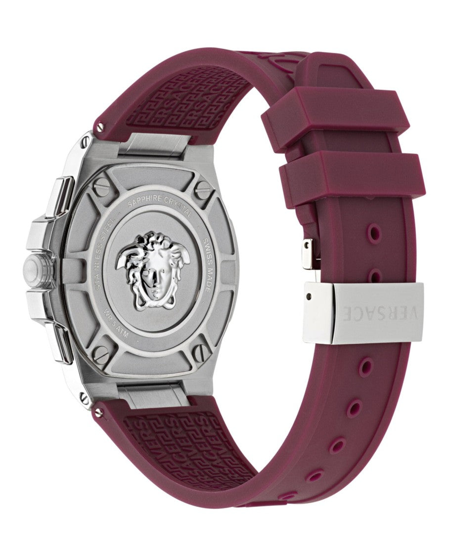 Versace Greca Extreme Chrono Silicone Watch