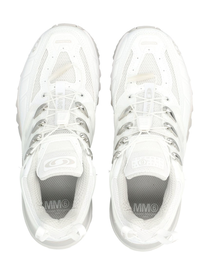 Mm6 By Maison Margiela X Salomon White Acs Pro Mesh Sneakers