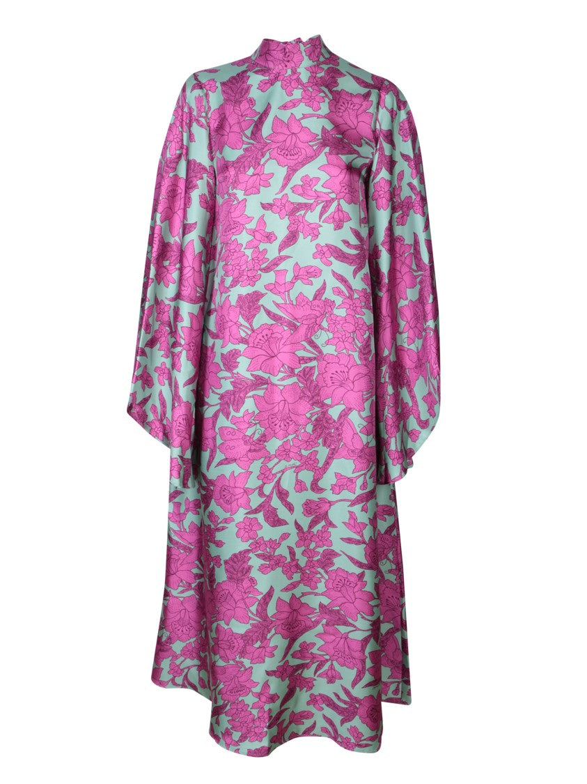 La Double J V-Neck Viscose Dress