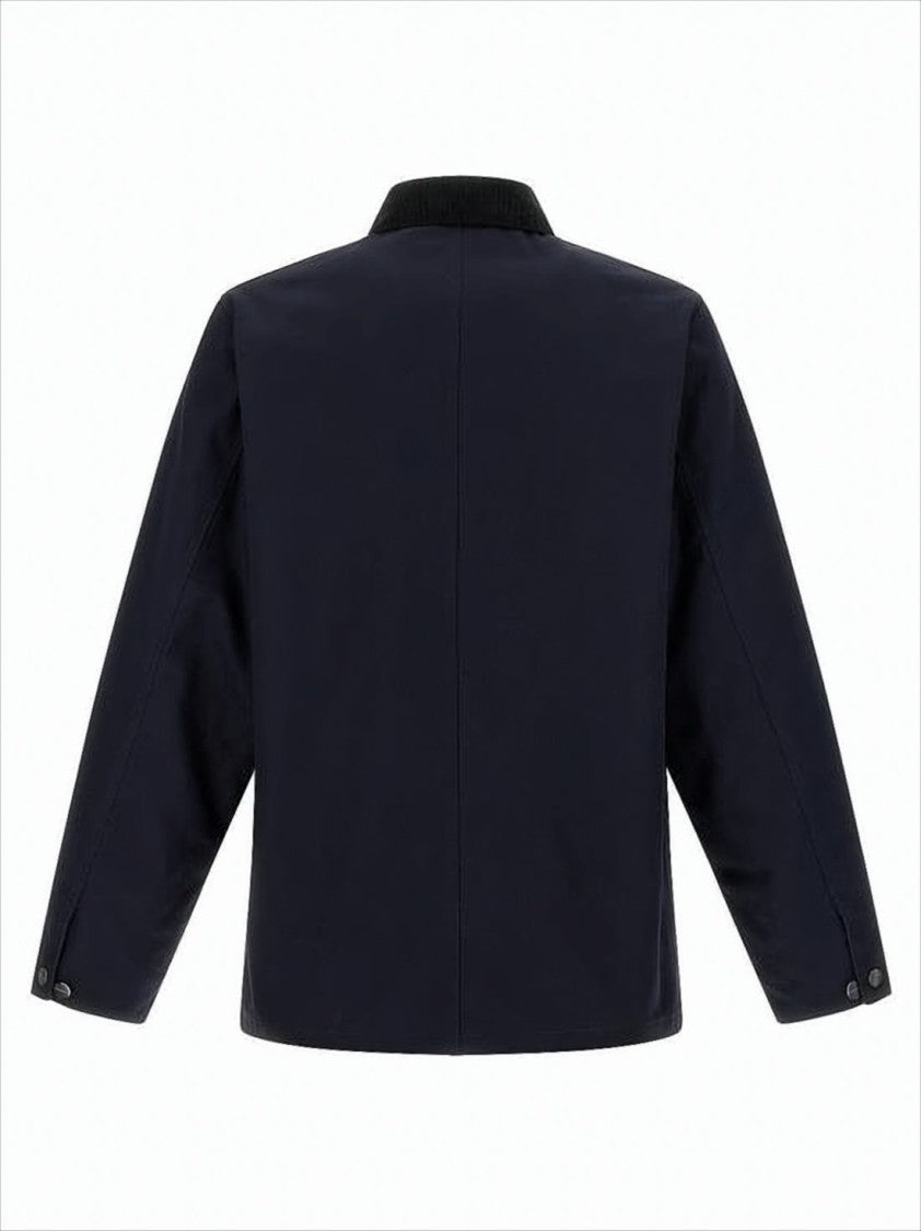 Carhartt Wip Sturdy Button-Up Jacket With Corduroy Collar