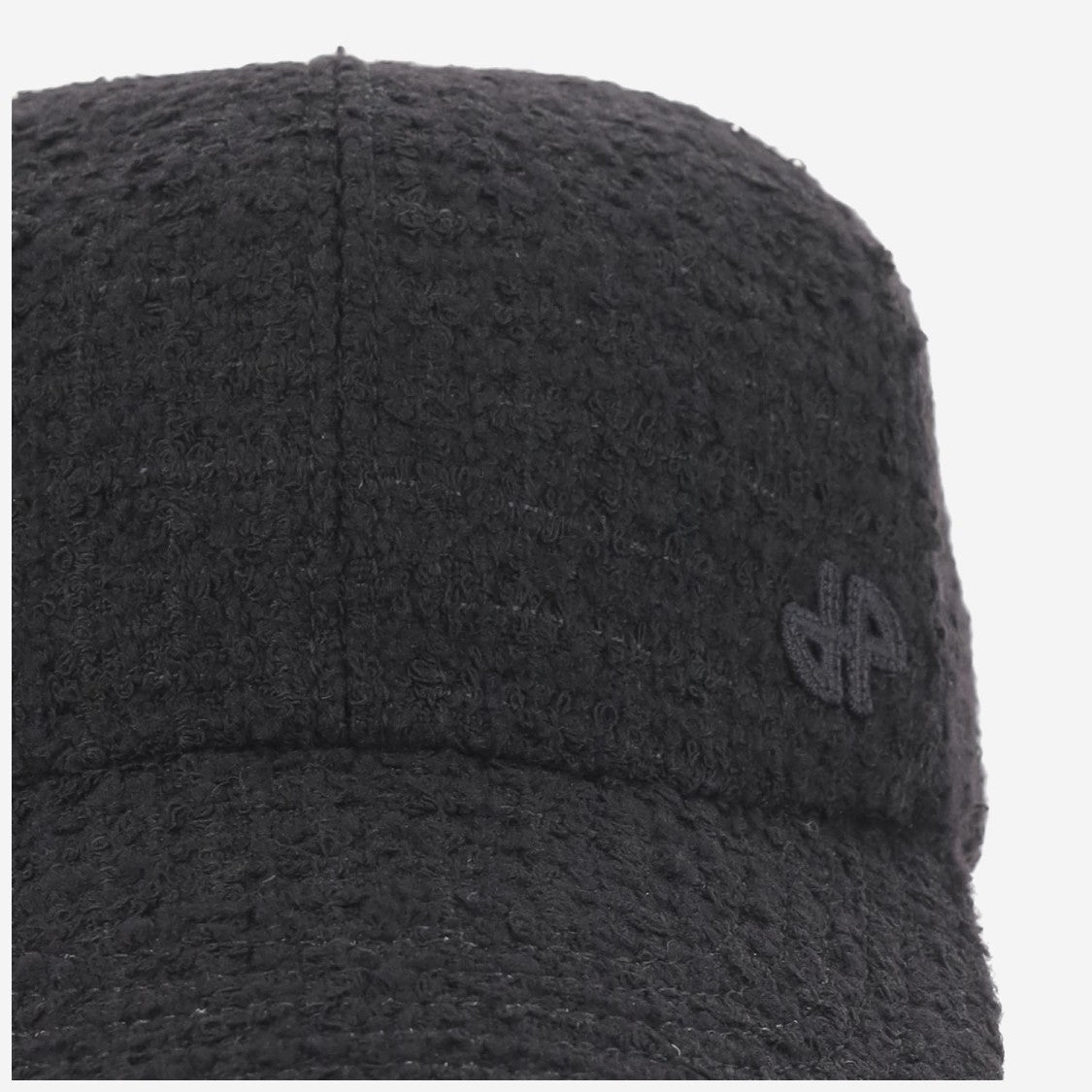 Patou Wool Tweed Baseball Cap