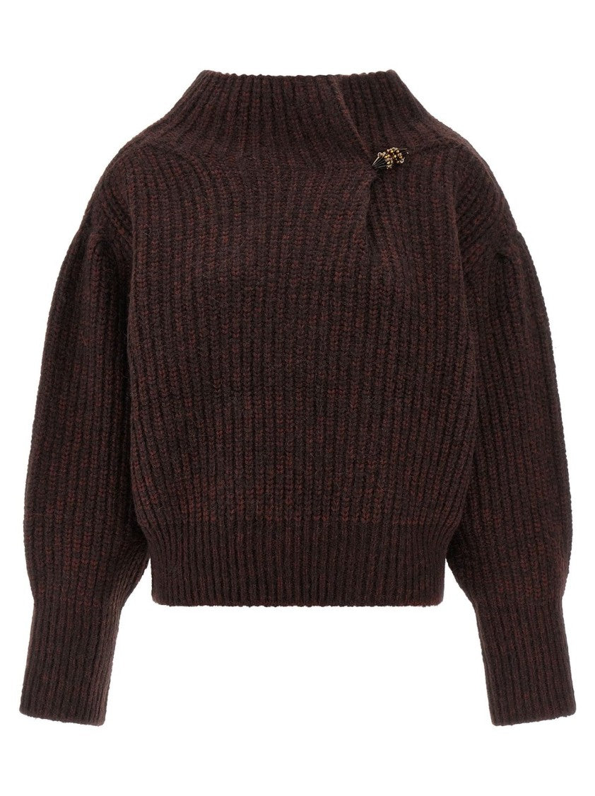 Dries Van Noten Teubina Sweater – Burgundy