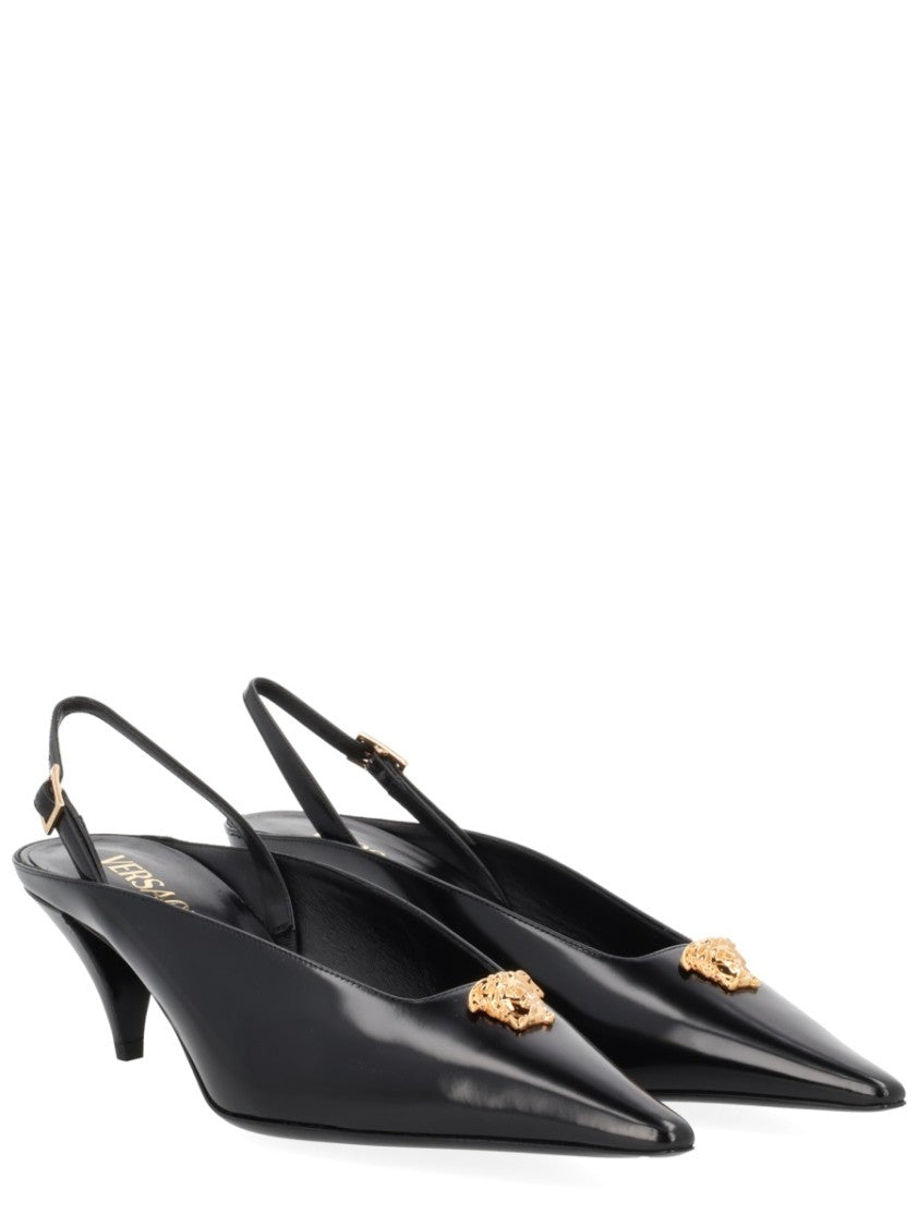 Versace The Jellyfish Pointed Slingback Pumps