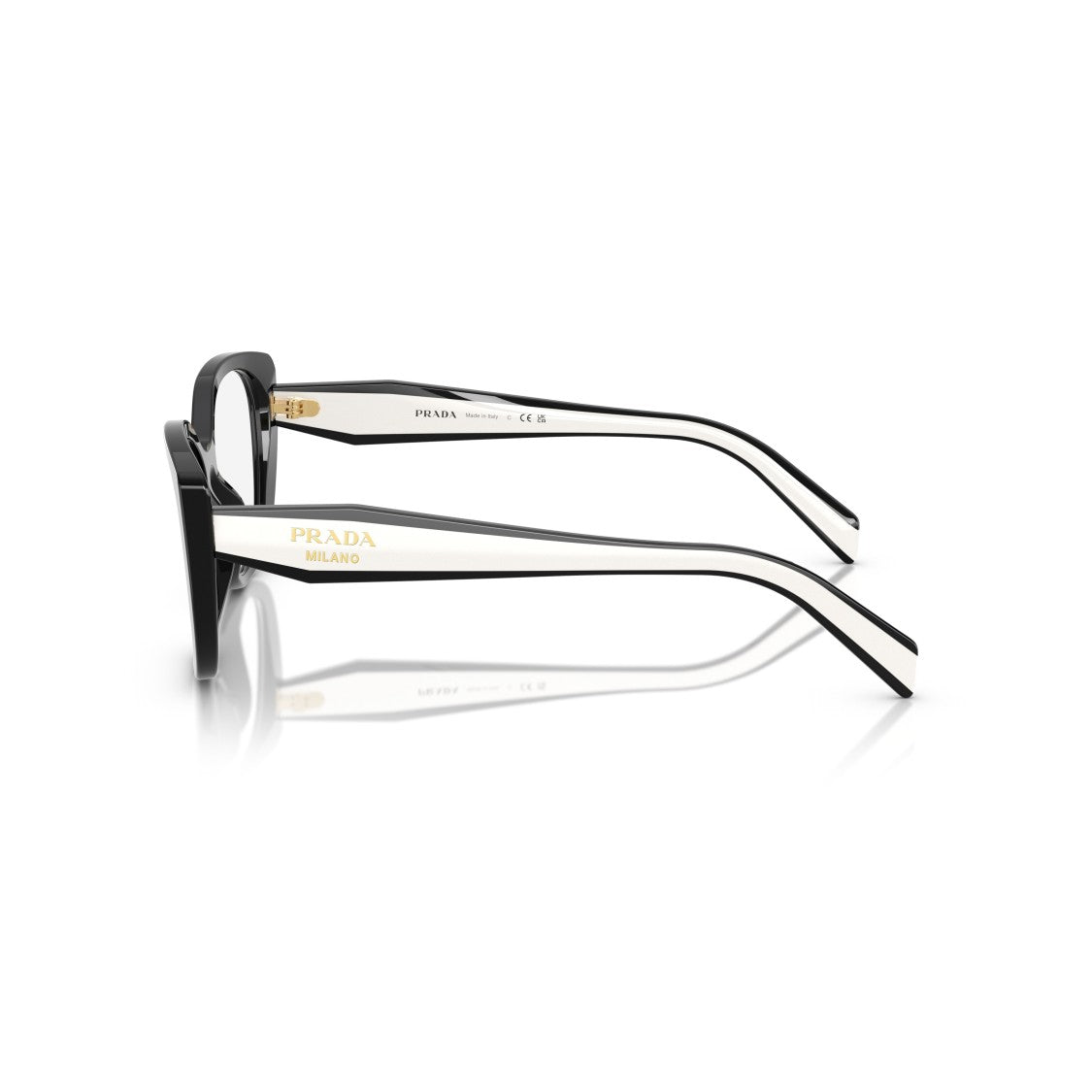 Prada 0Pr B04v Oversized Cat-Eye Eyeglasses