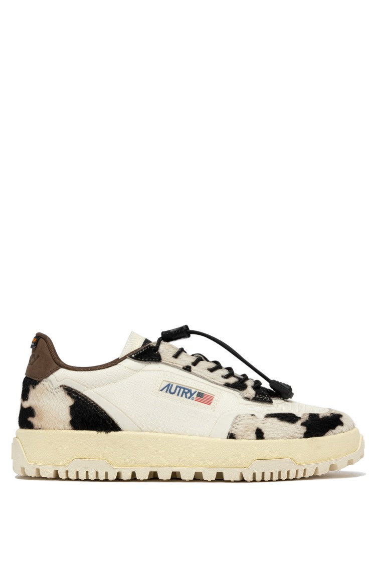 Autry Wildpace Low Calf Hair Cordura Sneakers