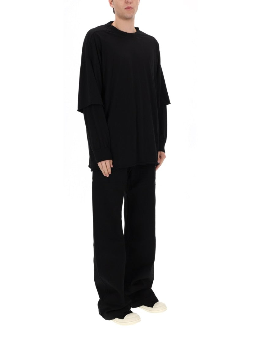 Drkshdw By Rick Owens Geth Wide Jeans