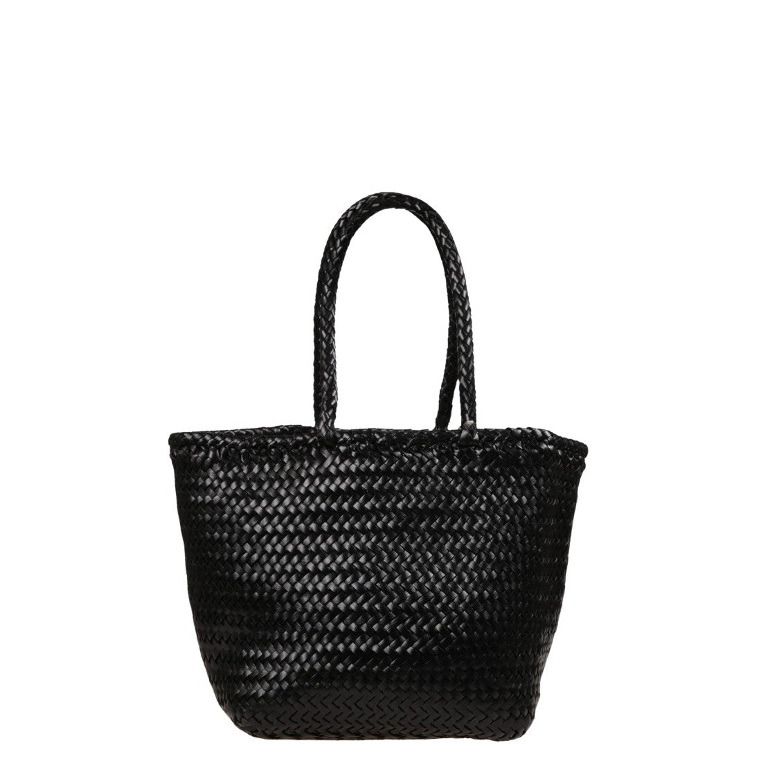 Dragon Diffusion Structured Handbag With Minimalist Design And Smooth Finish