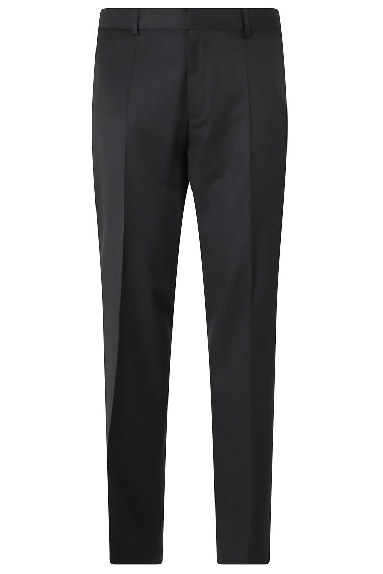 Boss Black H Genius B1 Serge Front-Darts Wool Formal Pants