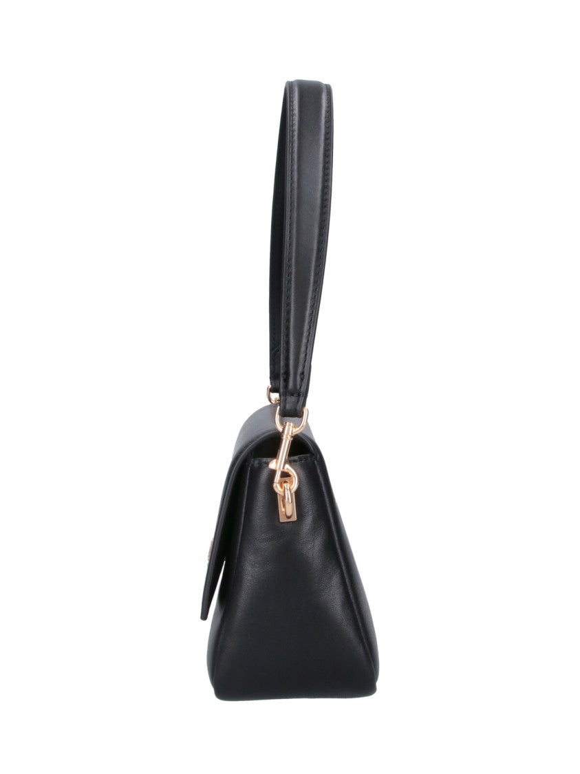 Tory Burch Black Charlie Leather Shoulder Bag