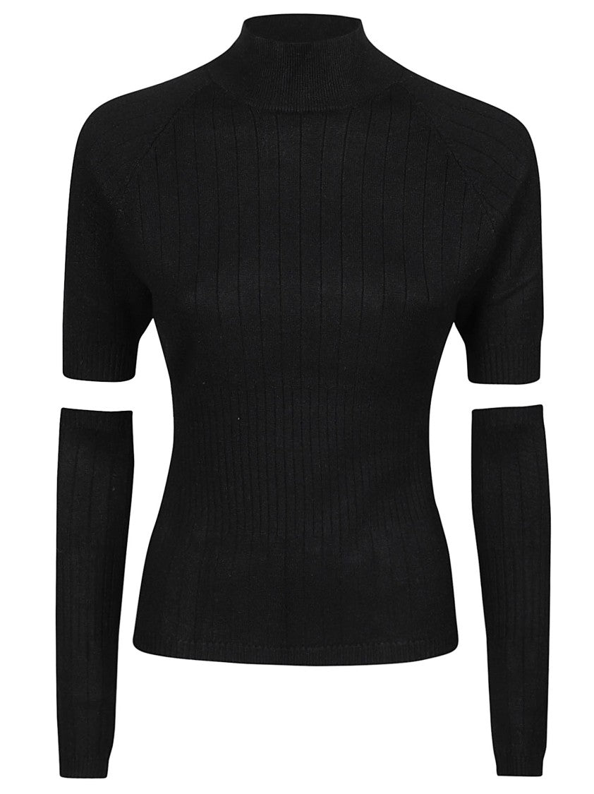 Hinnominate Turtle Neck Viscose Blend Turtleneck Sweater