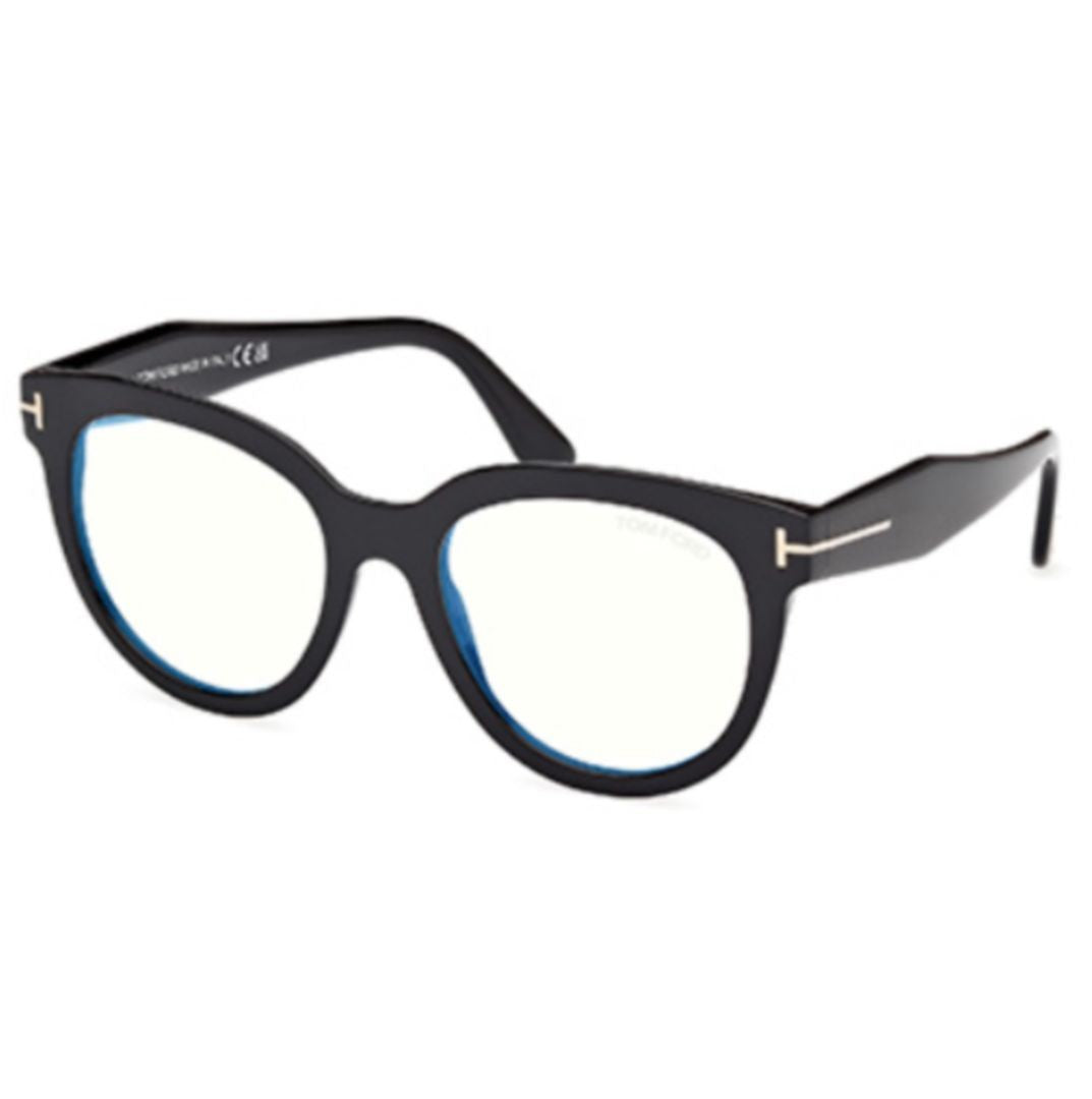 Tom Ford Ft5987-B Rounded Frame Eyeglasses