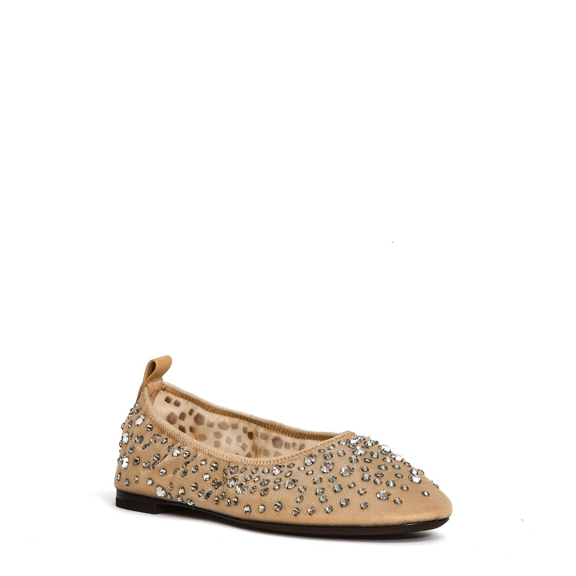 Tory Burch Flats Adorned With Shimmering Crystals