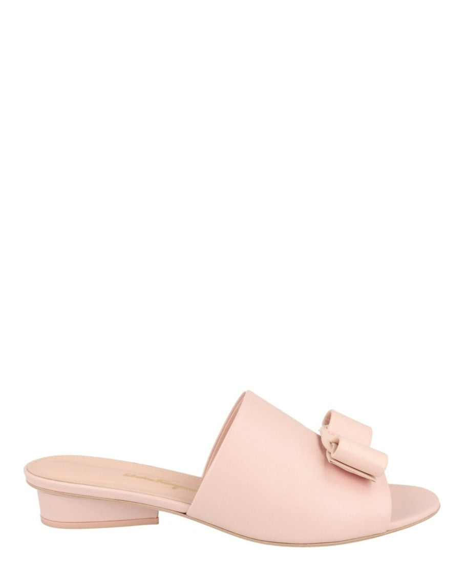 Ferragamo Valery Leather Mules