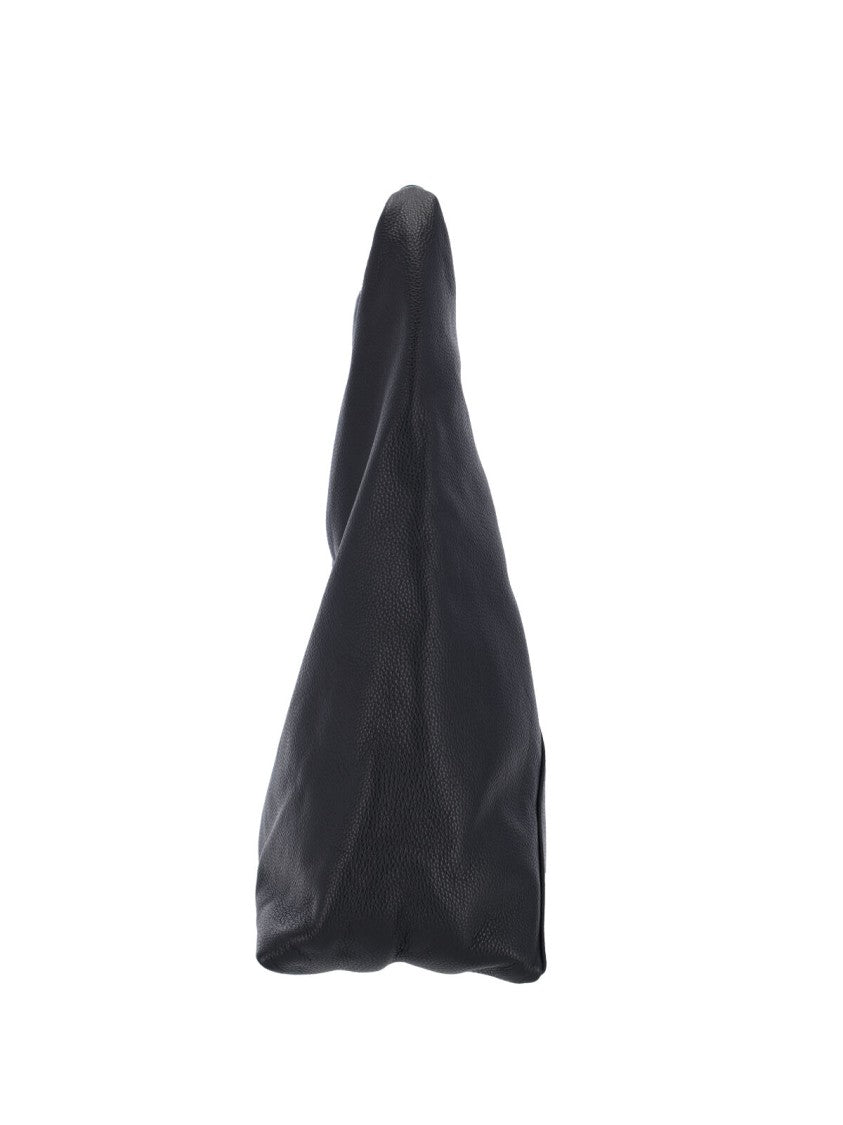 Mm6 By Maison Margiela Large Triangular Shoulder Bag In Hammered Calf Leather