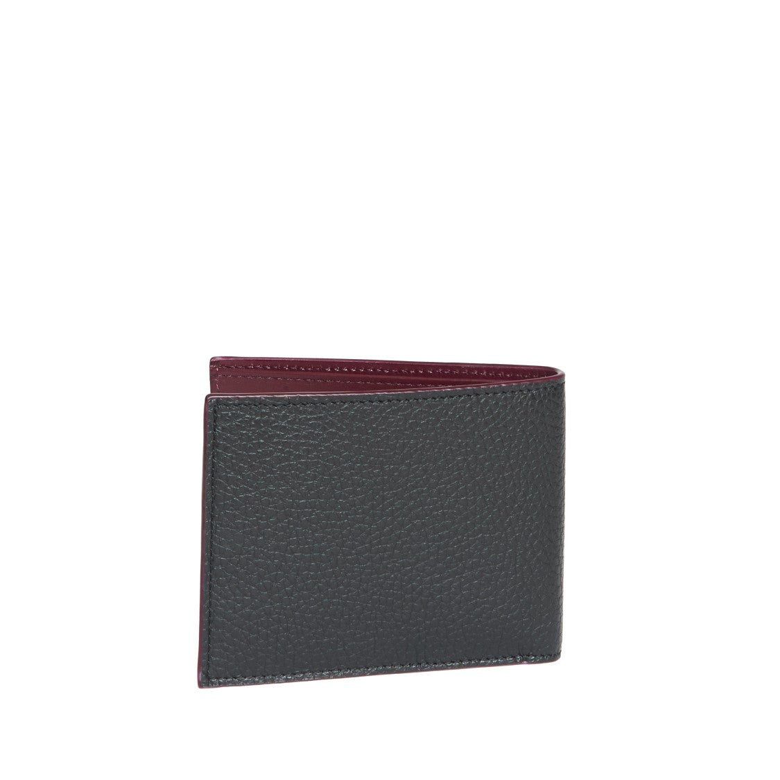 Orciani Micron Two-Tone Leather Wallet