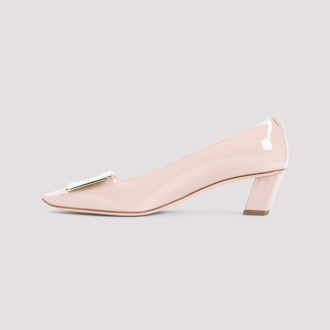 Roger Vivier Nude Calf Leather Pumps