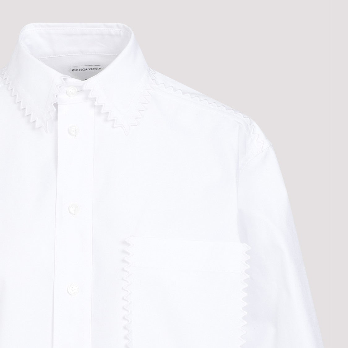 Bottega Veneta White Cotton Shirt
