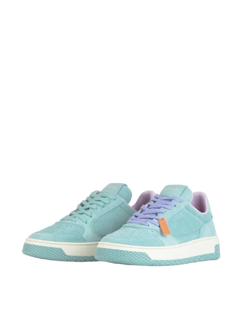 Panchic Aquamarine Suede Low P02 Sneakers Laces