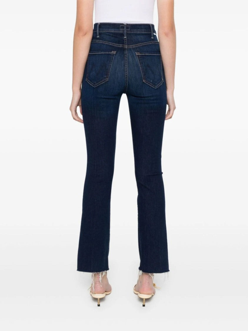 Mother The Hustler Flood Straight-Leg Jeans