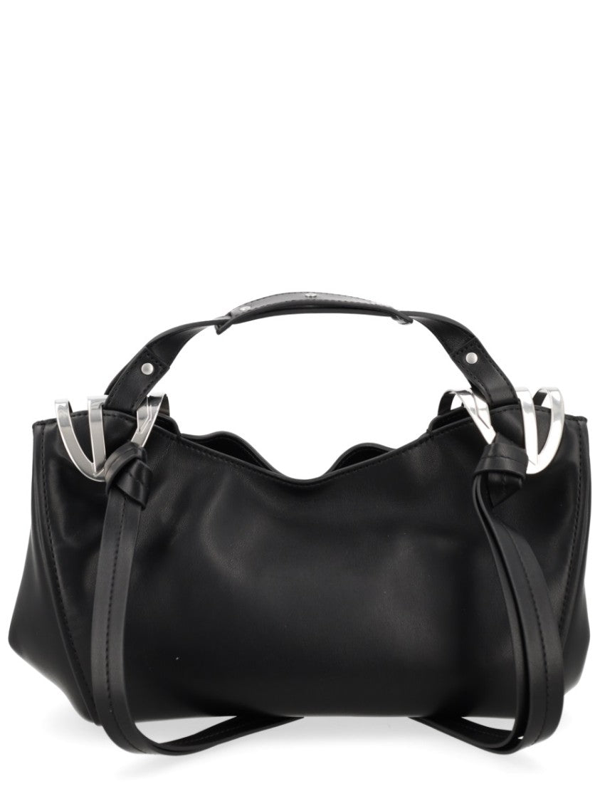 Diesel Neutrals Knot D Gathered Handbag
