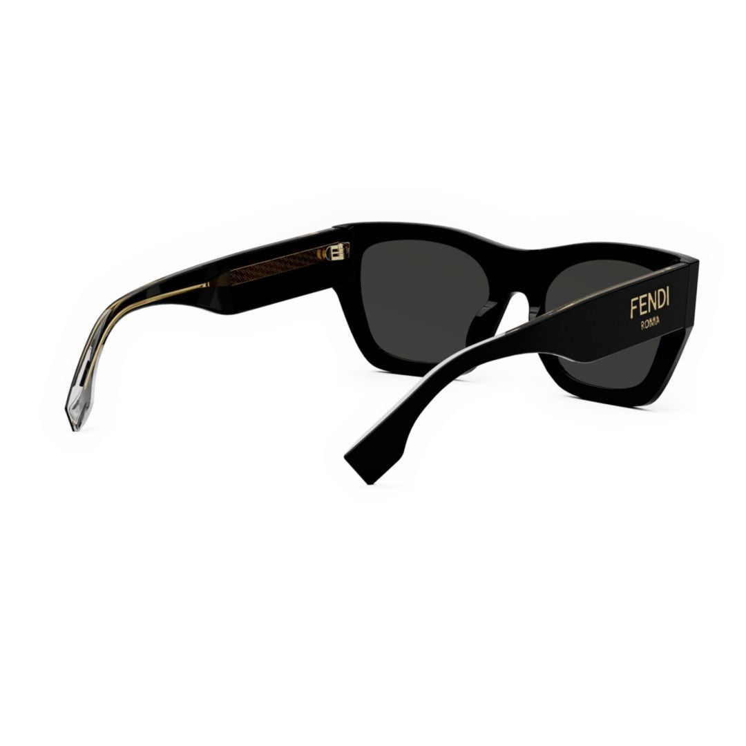Fendi Fe40100i Oversized Square Frame Sunglasses