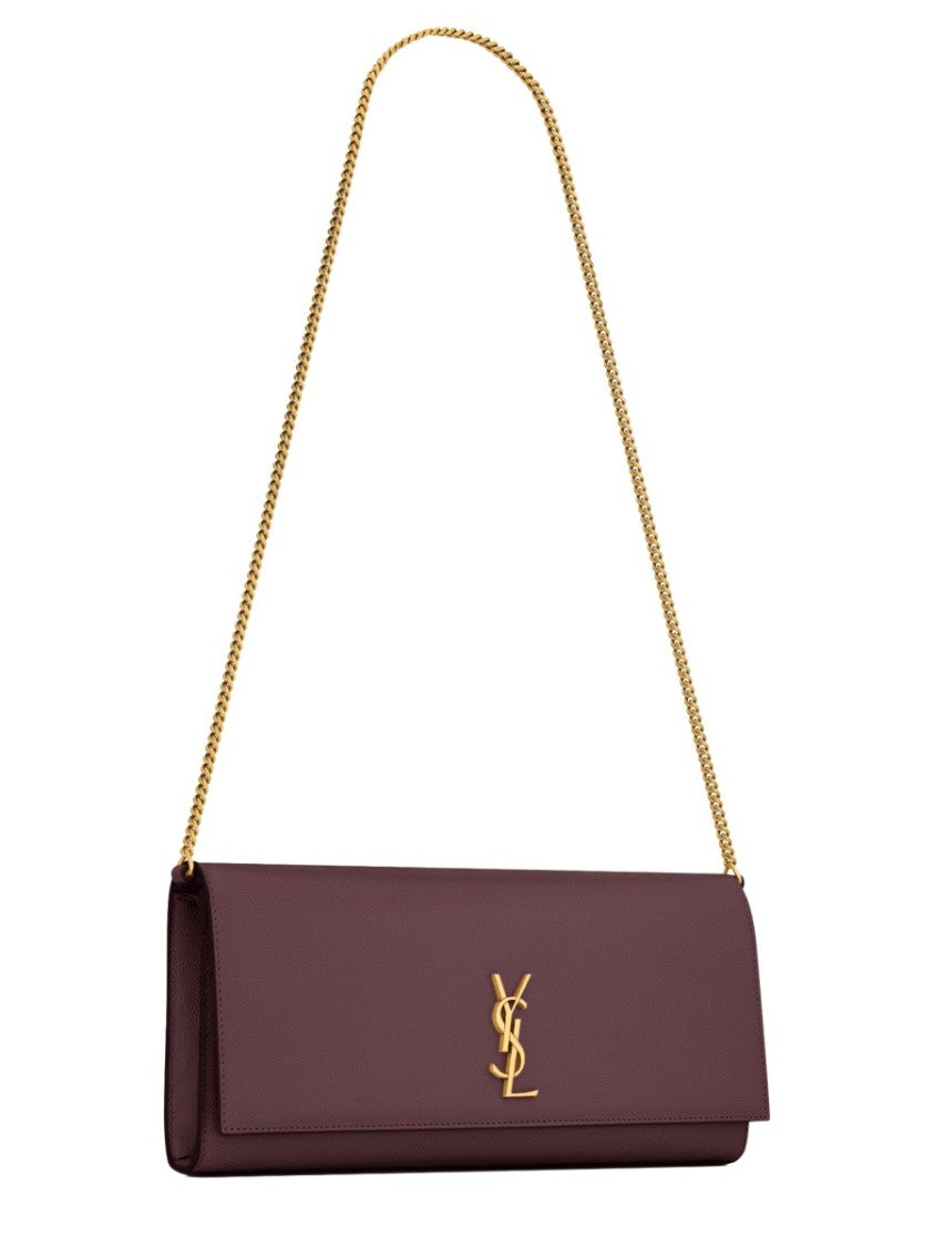 Saint Laurent Rectangular Shoulder Bag In Smooth Calf Leather