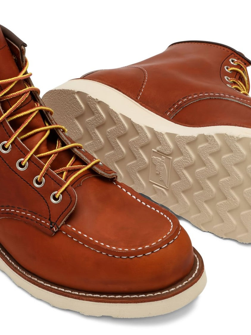 Red Wing 875 Moc Toe Ankle-High Leather Boots