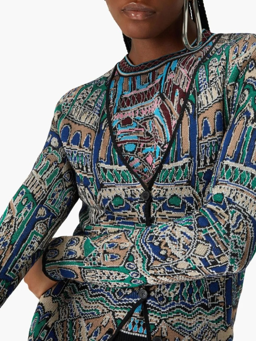 Missoni Intricately Patterned Buttoned Cardigan