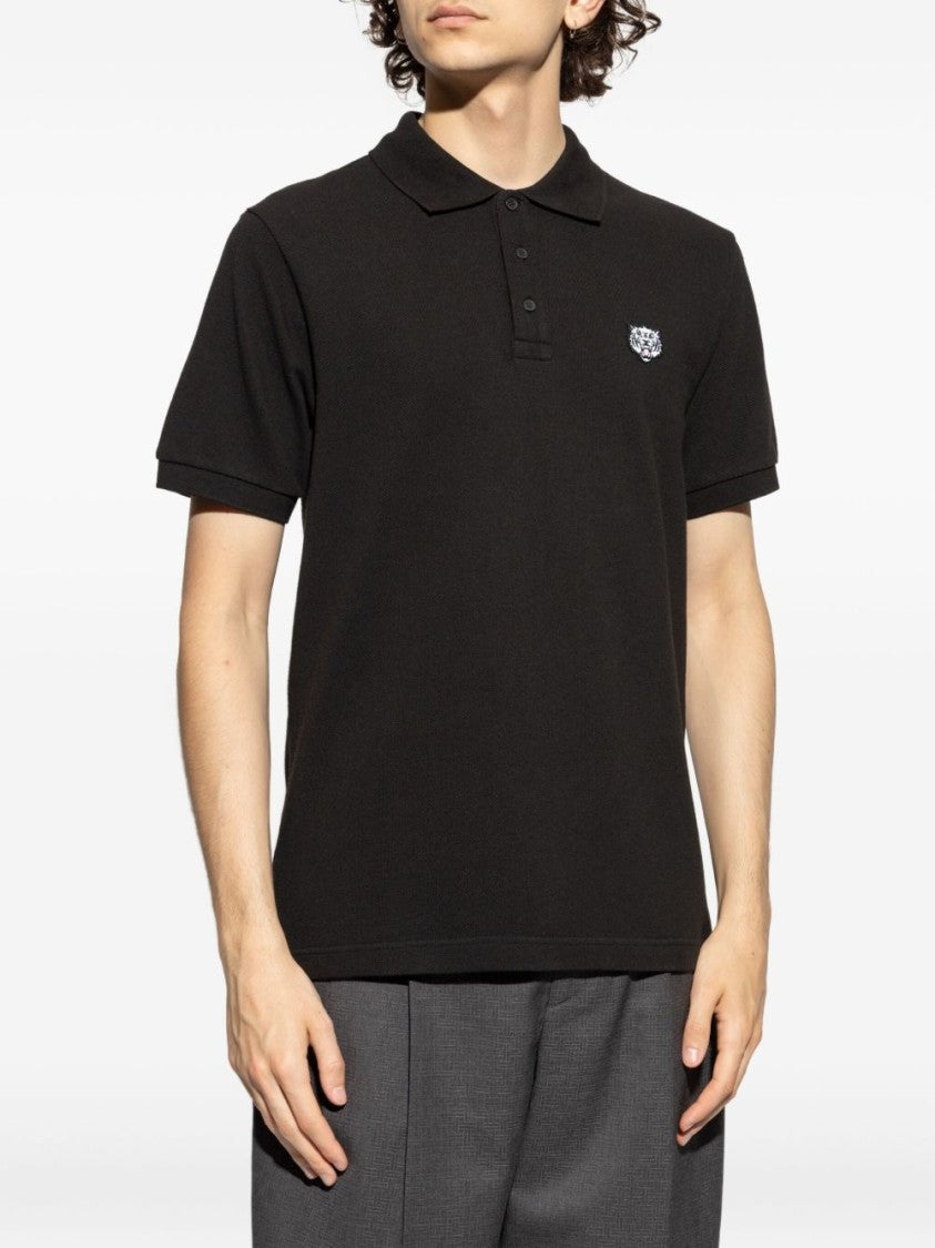 Kenzo Classic Black Polo Shirt