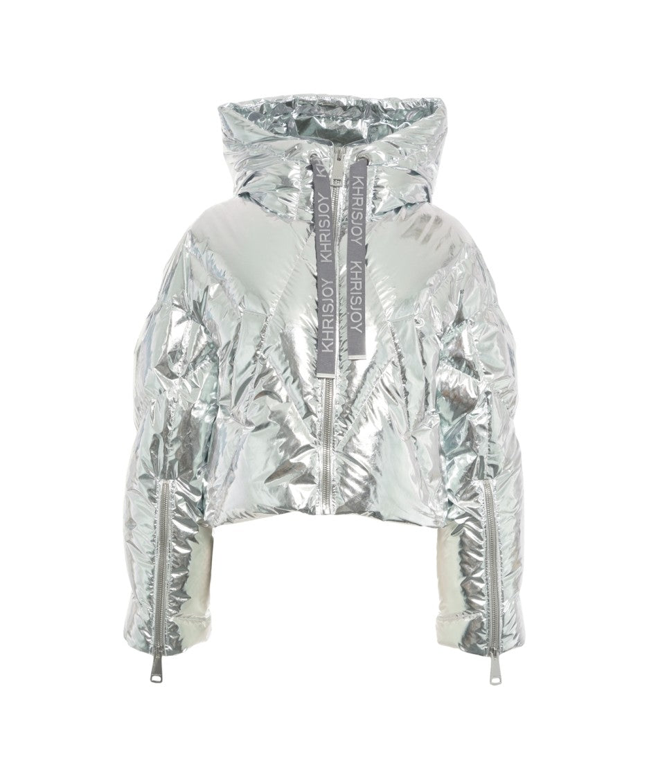 Khrisjoy Metallic-Effect Down Jacket